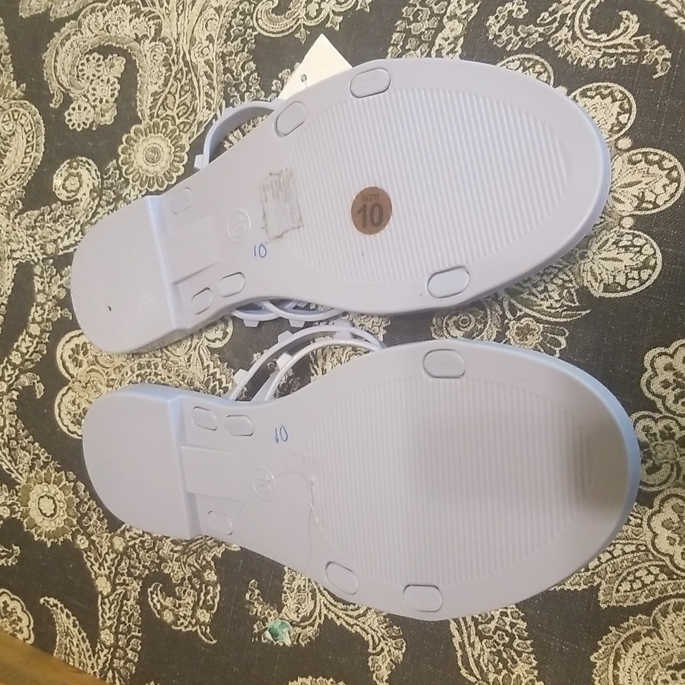 Shade & Shore Lavender Sandals Size 10 - Picture 4 of 6